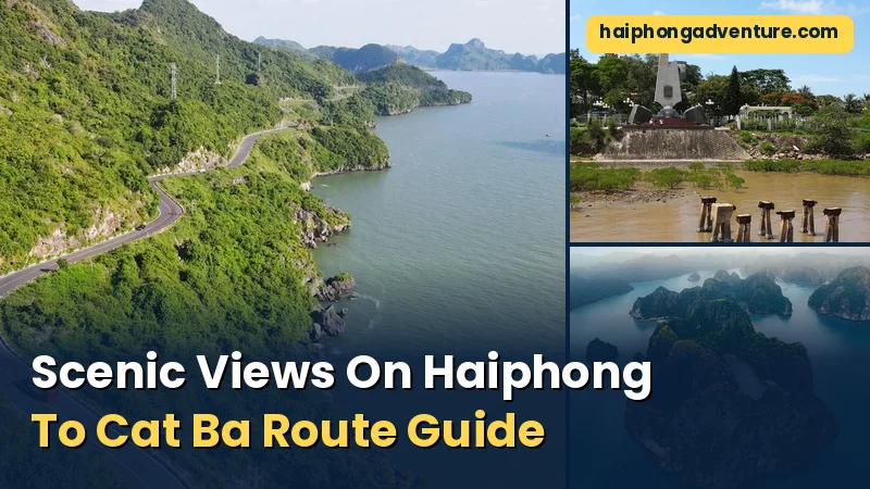Scenic Views On Haiphong To Cat Ba Route Guide - Haiphong Adventure