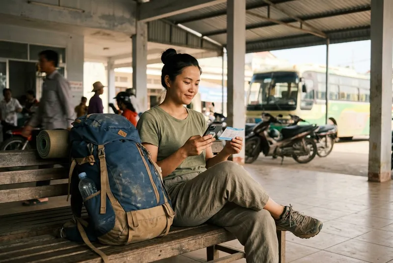 A calm travel day from Hanoi to Haiphong