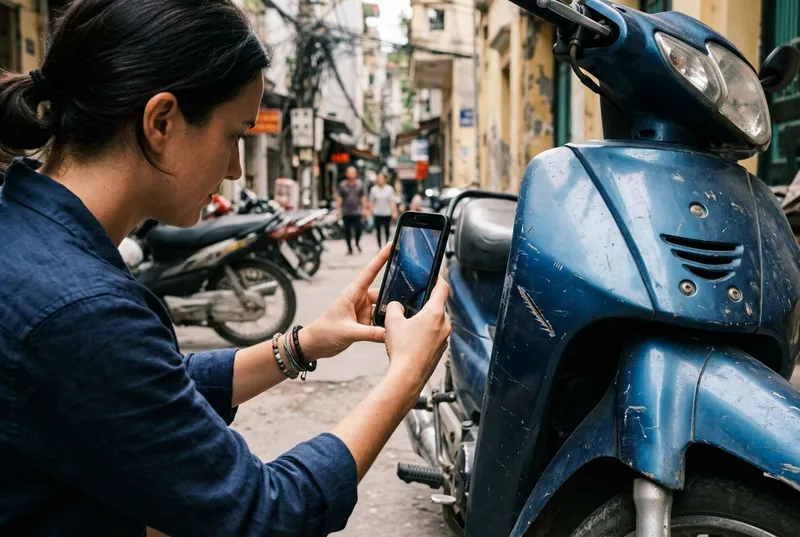 Scams To Avoid With Motorbike Rental Haiphong 9 Film the bike before you ride away