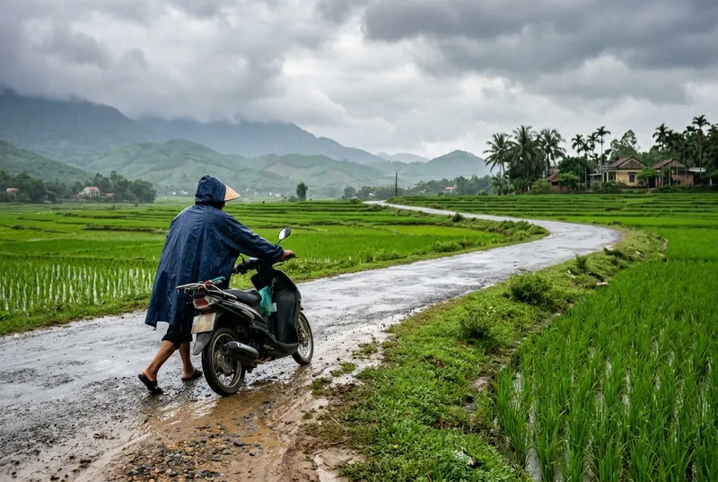 Rain and breakdowns: plan for them before you ride