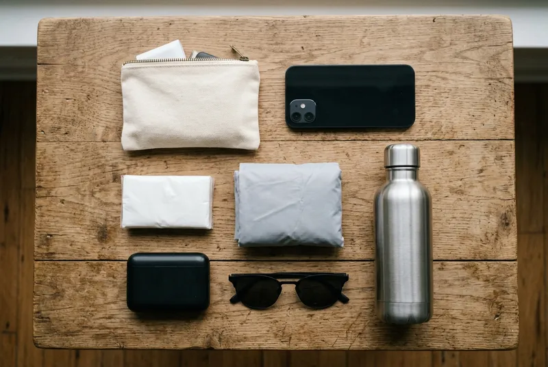 Small essentials to carry on an evening food walk